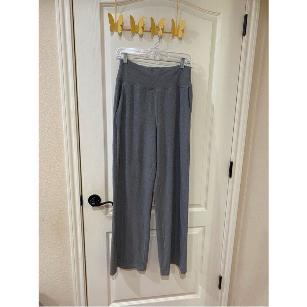 Lululemon Wind Down Wide Leg Grey Pant Size 8